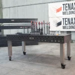 Full shot of 1000x2000mm Nitrided Cast Iron with toolkit