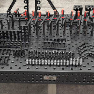 1500x3000mm Tenaxis Nitrided Steel Welding Table with 121pc Toolkit Bundle