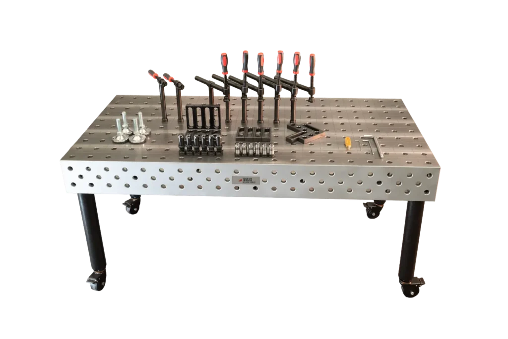 1000x2000 ESS Raw Cast Iron Tenaxis Welding Table