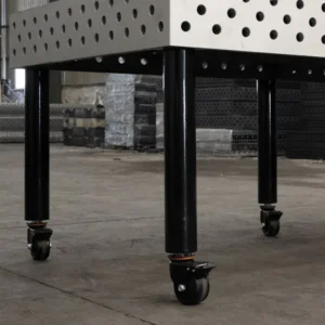 Standard Round Fixed Legs with Caster Wheels